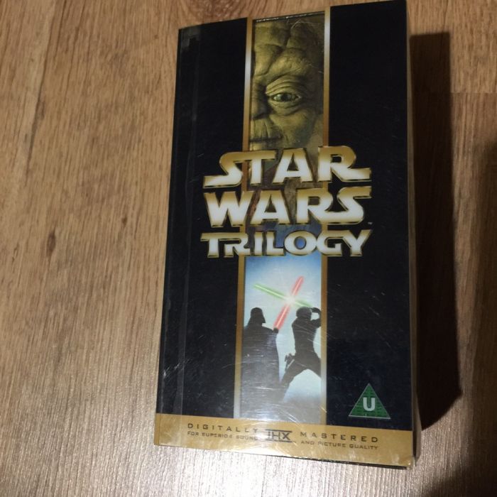 Trilogia Star Wars - VHS em inglês