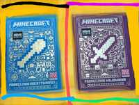 Minecraft podręcznik kreatywności, podręcznik wojownika 2 książki