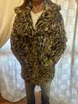Casaco Senhora leopardo tamanho M