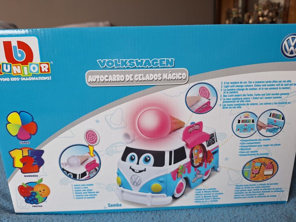 Brinquedo autocarro de gelados vokswagen