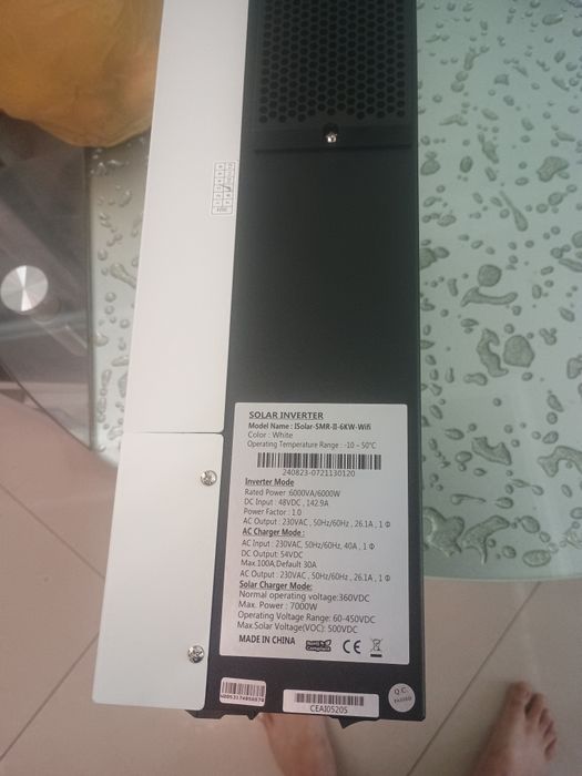 Инвертор гибридный 6кв 48в