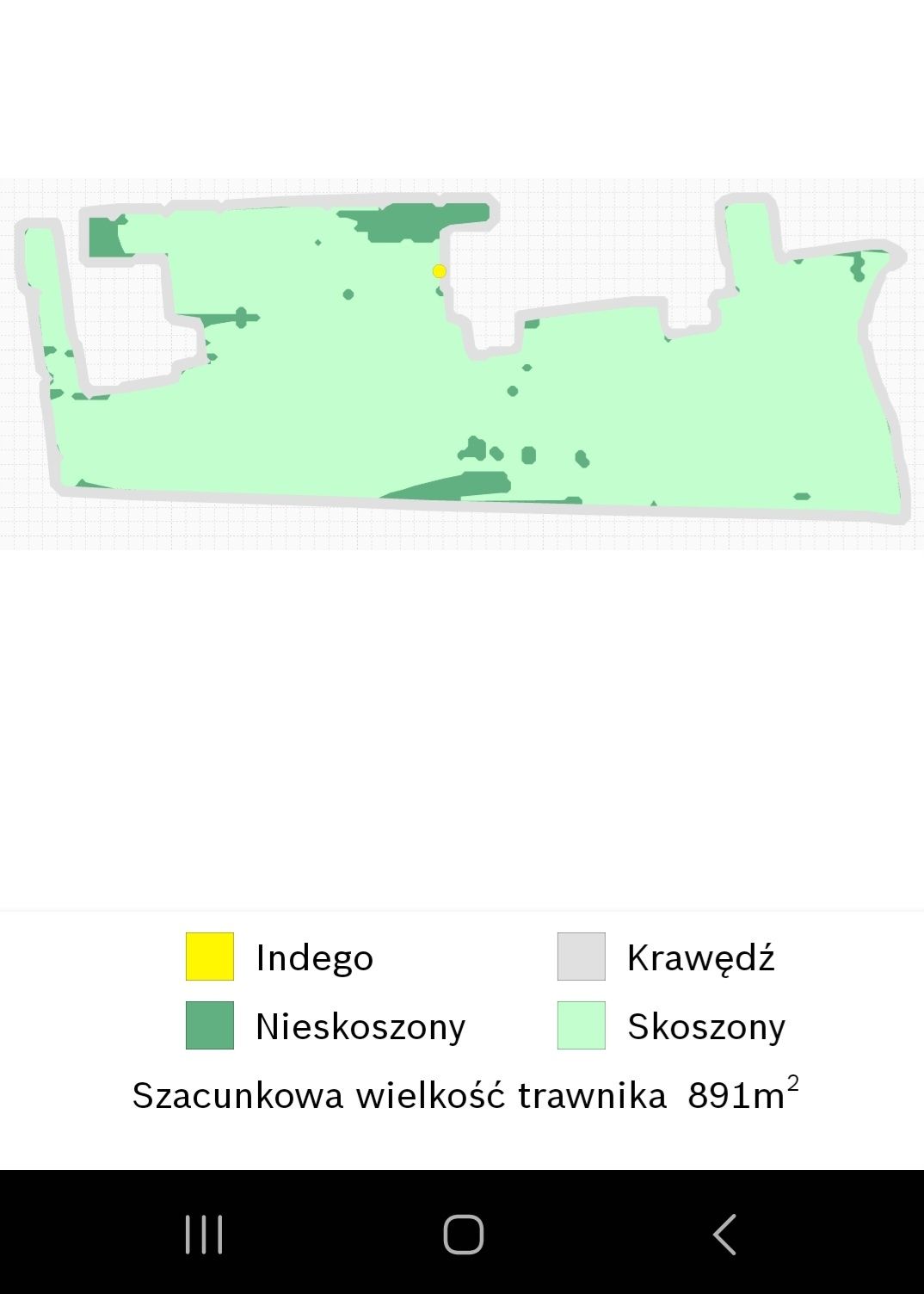 Robot koszacy kosiarka automatyczna Bosch Indego  500 do 1200m2