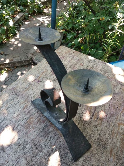 подсвечники металические