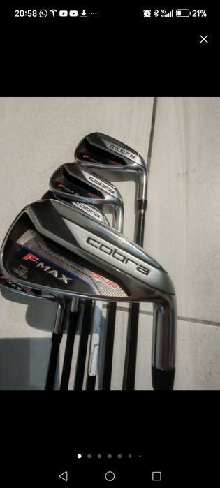 Conjunto ferros Cobra F Max One 5-Sw