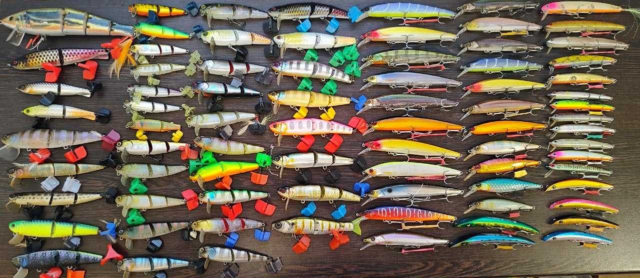 Топові воблери та ратліни-Jackall,Megabass,Daiwa,Deps,Zip Baits