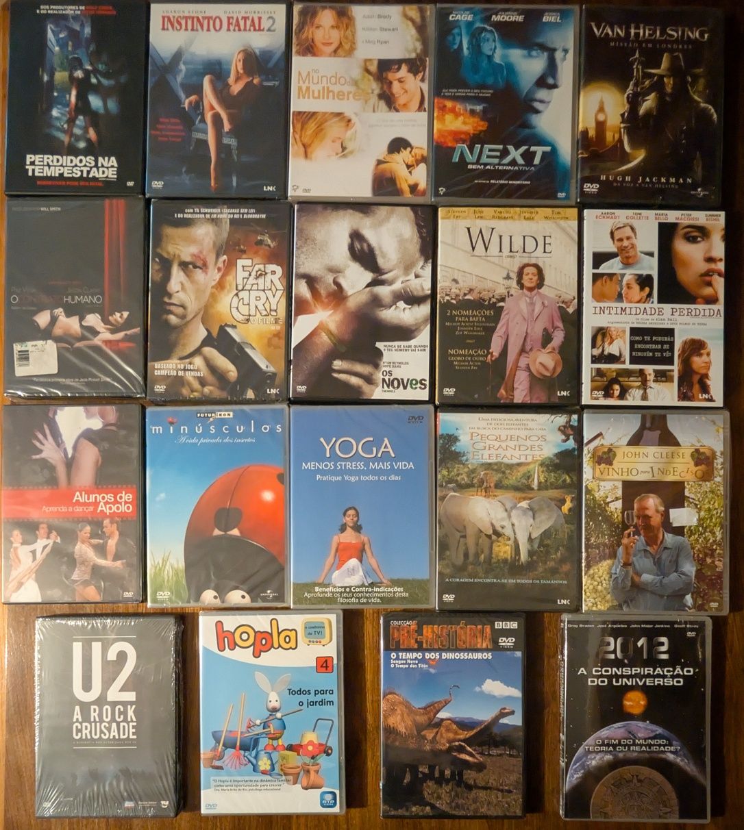 DVD,s de collecção (v. 8 fotos)