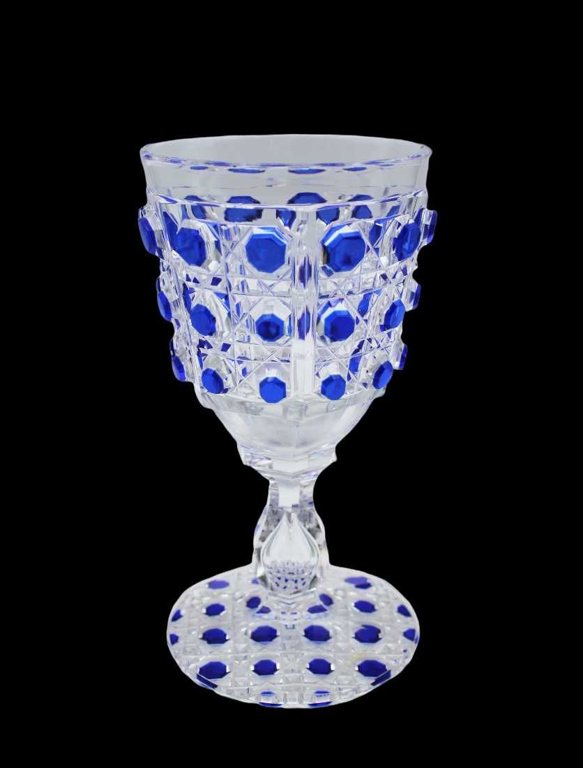 Copo de Pé Alto em Cristal Baccarat