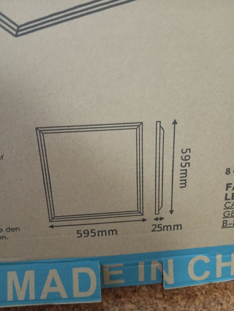 Painel LED 60W Branco 6000Lm