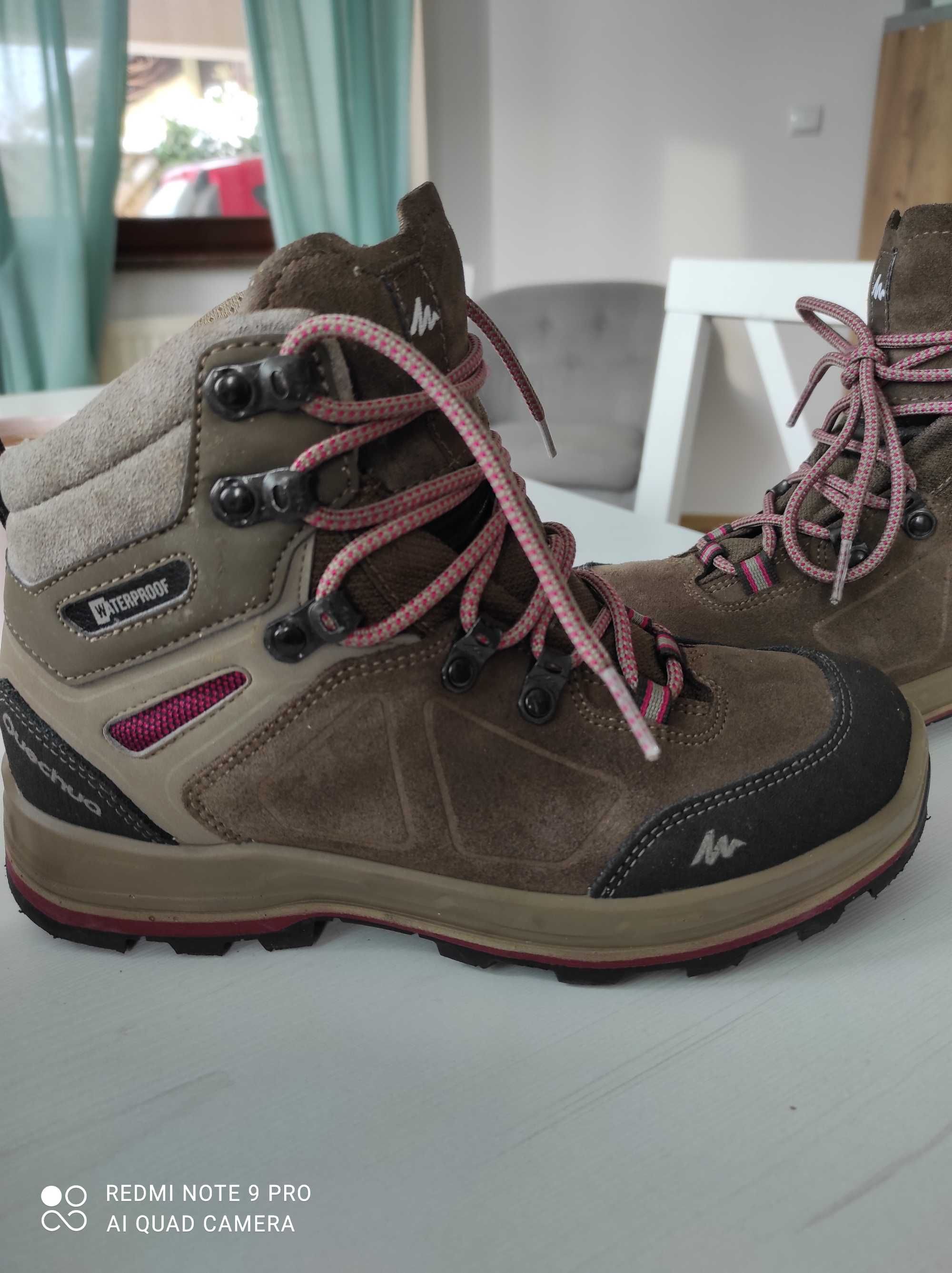 Buty trekkingowe wodoodporne