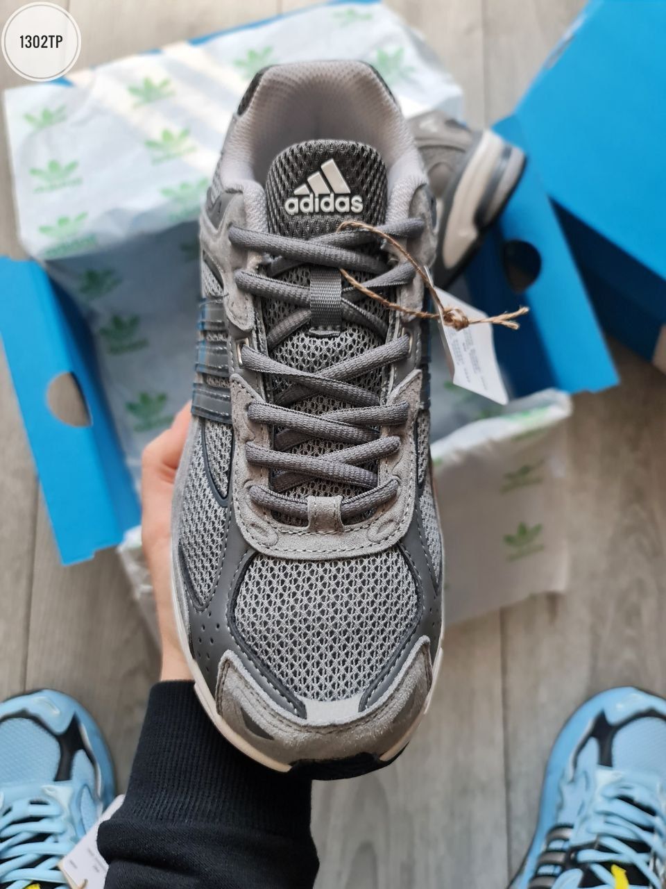 Мужские кроссовки Adidas Response Grey 41-45 кросівки чоловічі топ