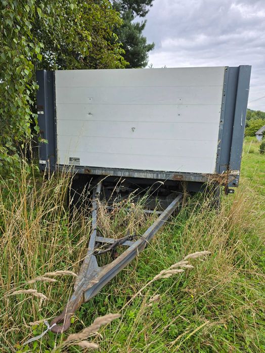 Przyczepa ciężarowa Kogel ANBS 18 przerobiona pod traktor