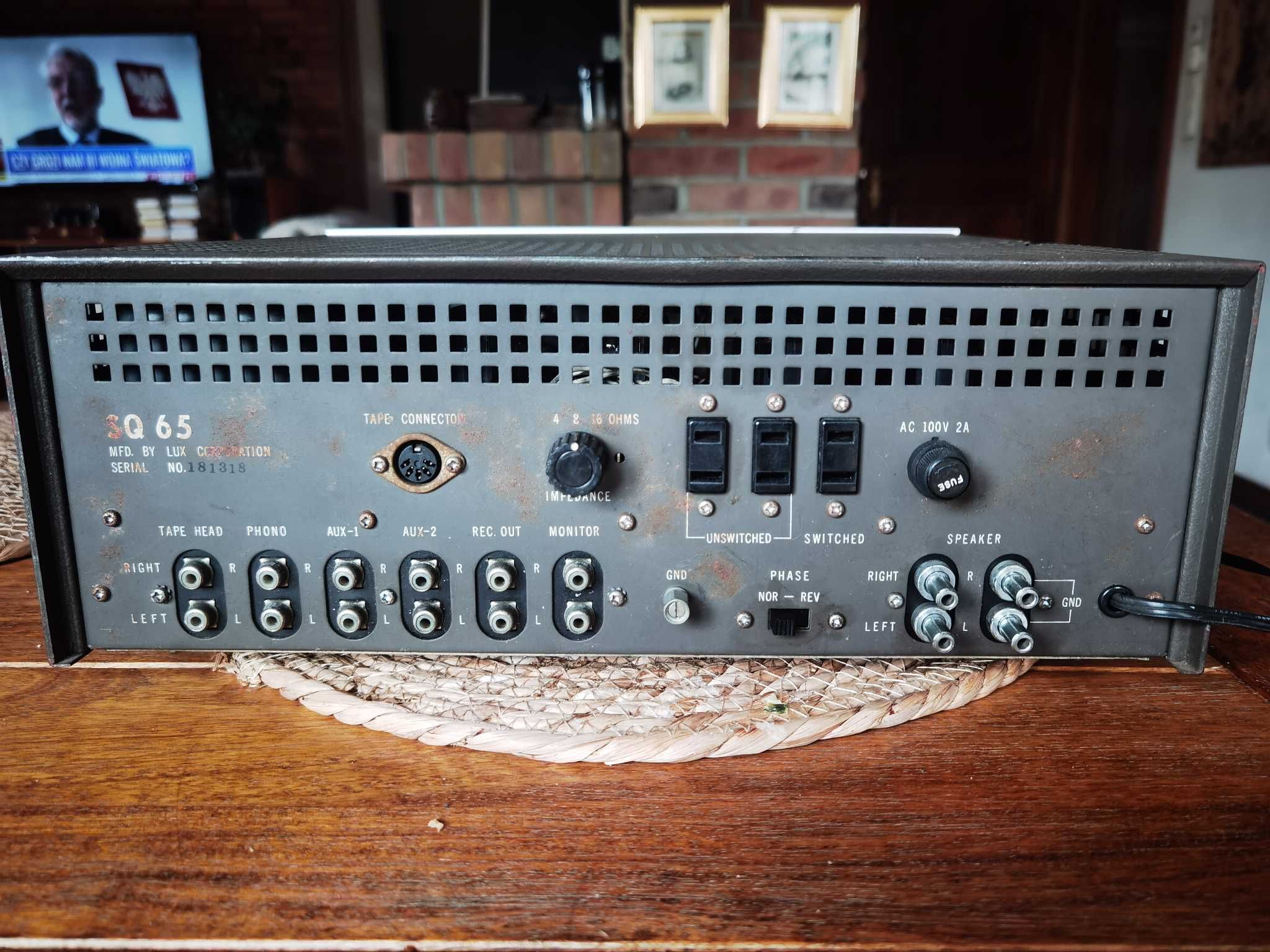 Wzmacniacz lampowy Luxman SQ65