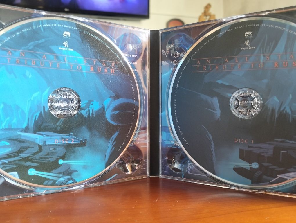 CD duplo An All Star - A Tribute to Rush