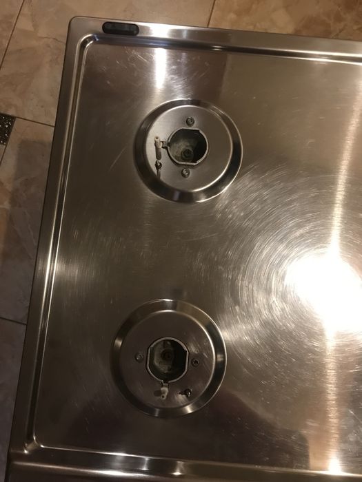 Продам газовуюпанель whirlool бу нержавейка ширина 58 высота 51