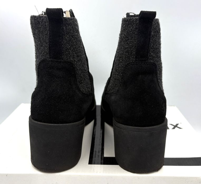 ‼️Używane oryginalne sztyblety BRONX czarne 37 AZ 017 skórzane botki