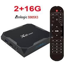 X96 MAX Plus 2/16 Андроид 9 S905X3 Smart TV Box ТВ Приставка