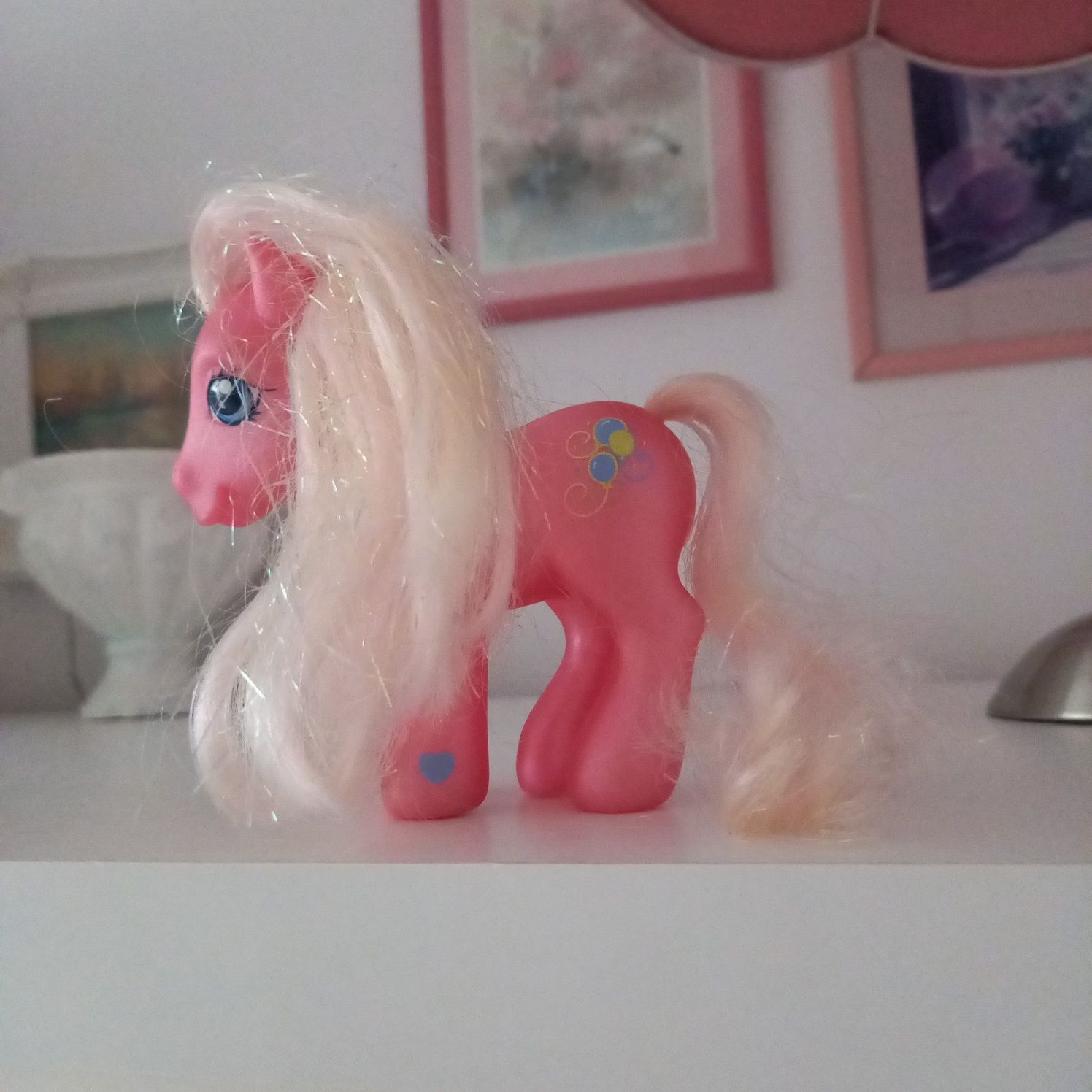 Konik My Little Pony G3 2002 Hasbro różowy kolekcjonerski kucyk