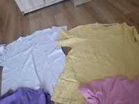 Zestaw koszulki koszula polo bluzki t-shirt męskie M