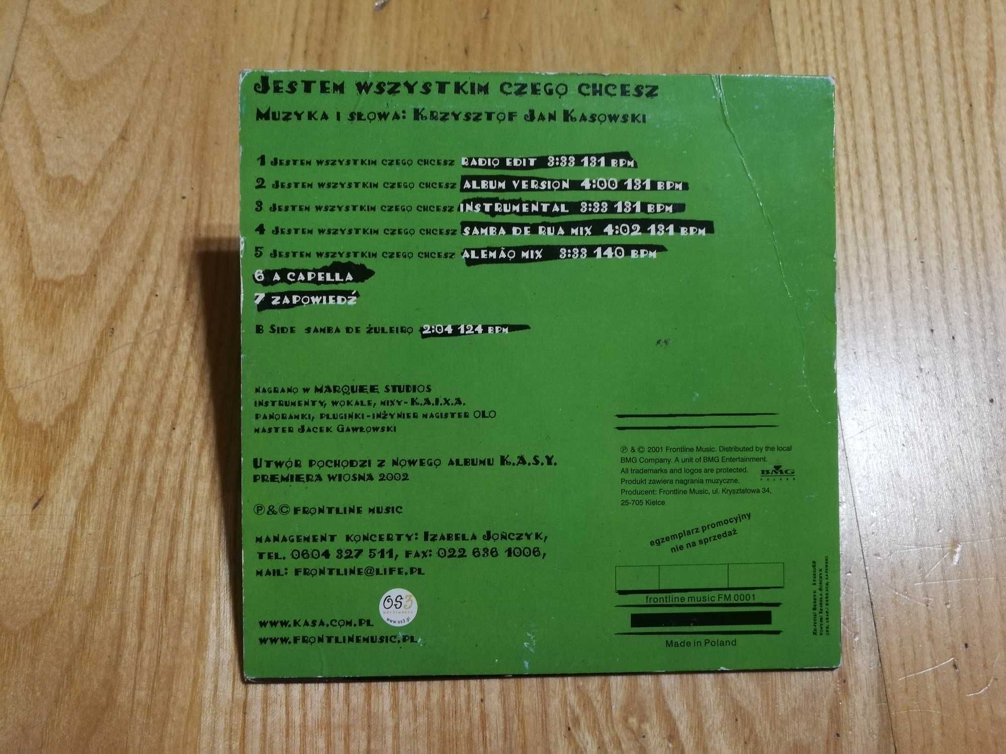 CD Kasa - Jestem wszystkim czego chcesz