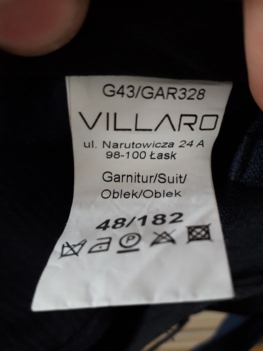 Garnitur i spodnie villaro 48/182