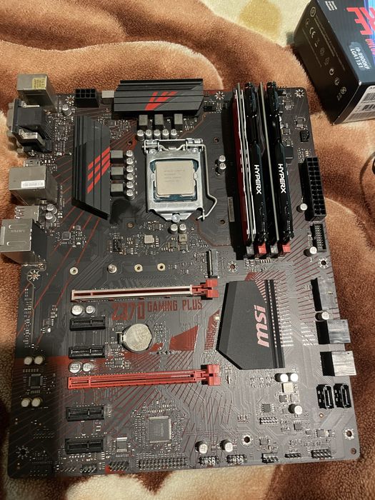 Продам комплект i9 9900kf