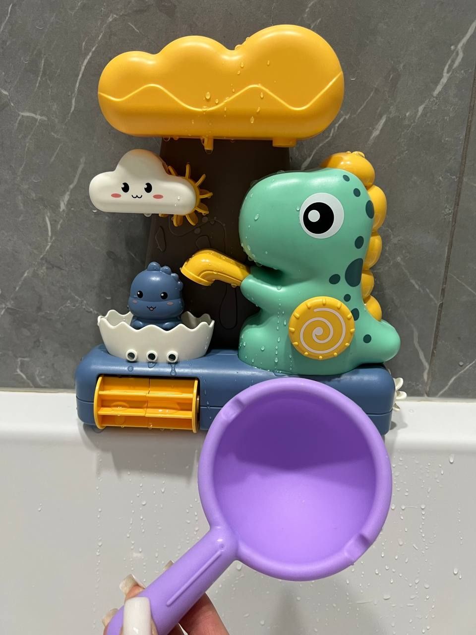 Дитяча іграшка для ванної Динозавр