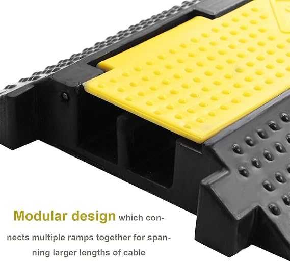 Najazd progowy2-kanałowy zestaw 3częściowy ochrona przed przejechaniem