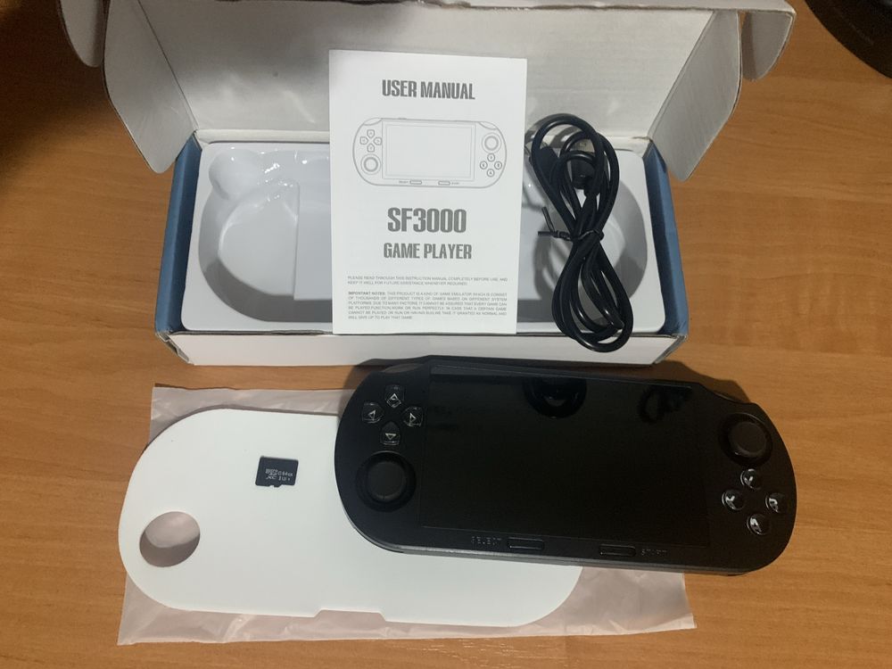 Портативна ретро консоль DataFrog SF3000 - ігри від NES до PlayStation