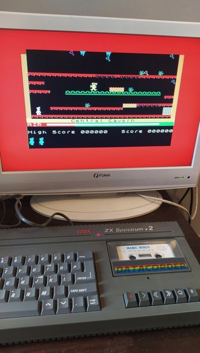 Kabel ZX SPECTRUM +2 Szary RGB Scart Gold AV 2,5m