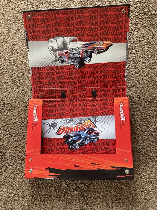 Teczka z rączką zapinana#HOT WHEELS