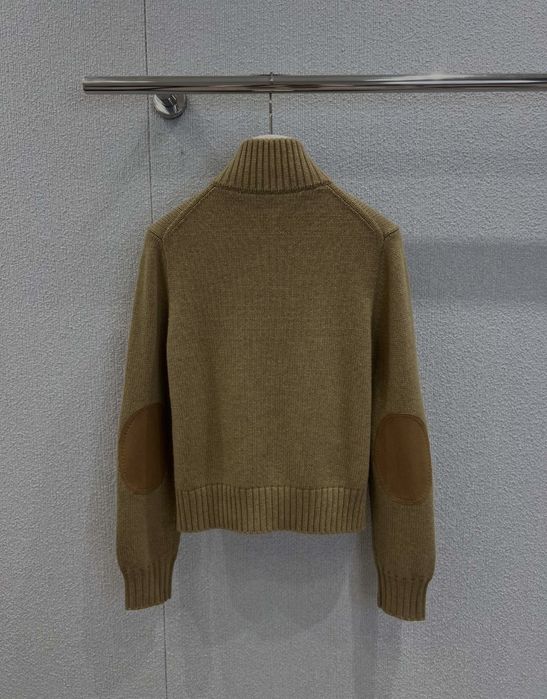 Loro Piana kardigan z kaszmiru i zamszu