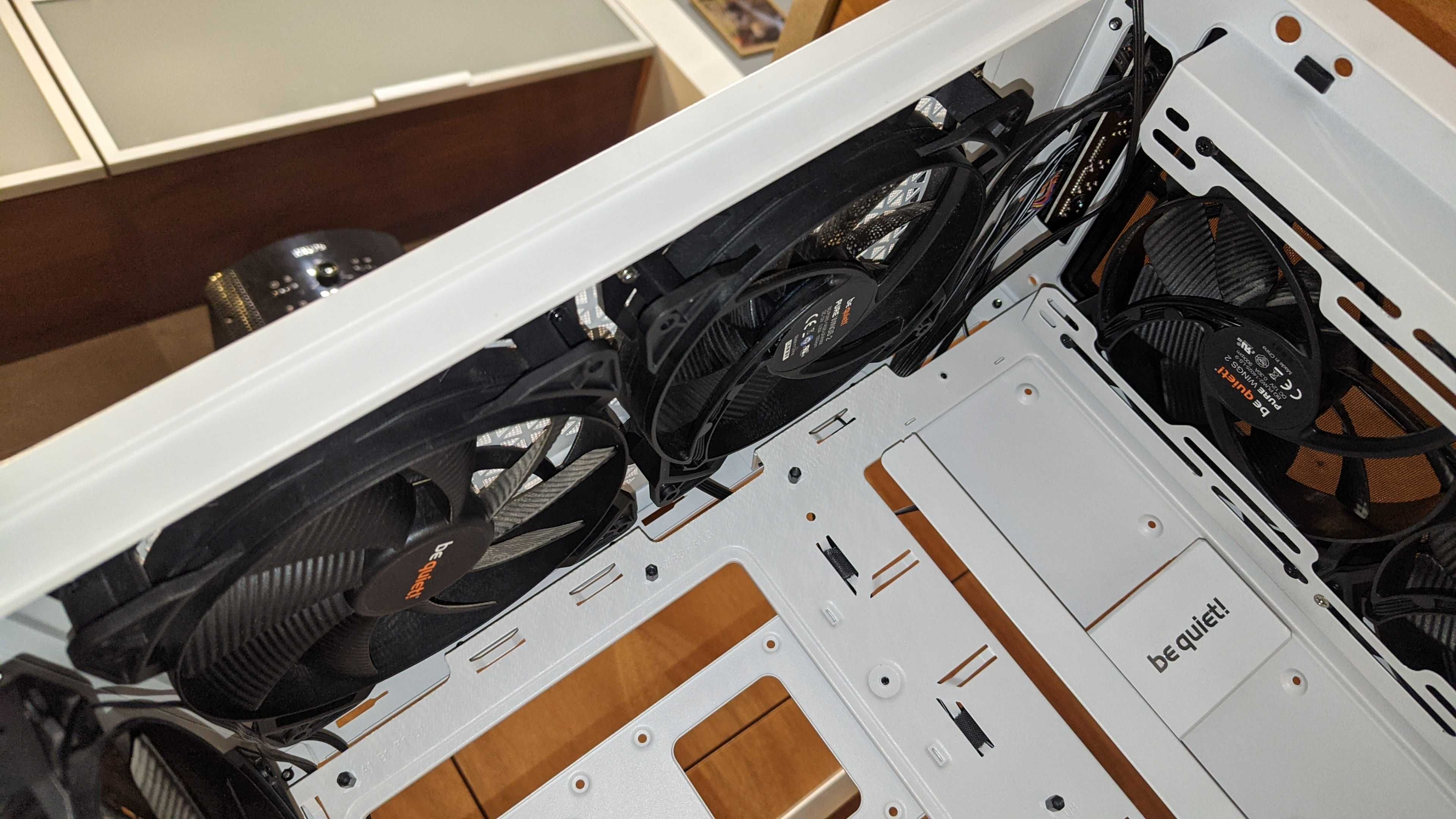 be quiet! Pure Base 500DX BIAŁY + 2x Pure Wings 2 140 + Deepcool FH-04