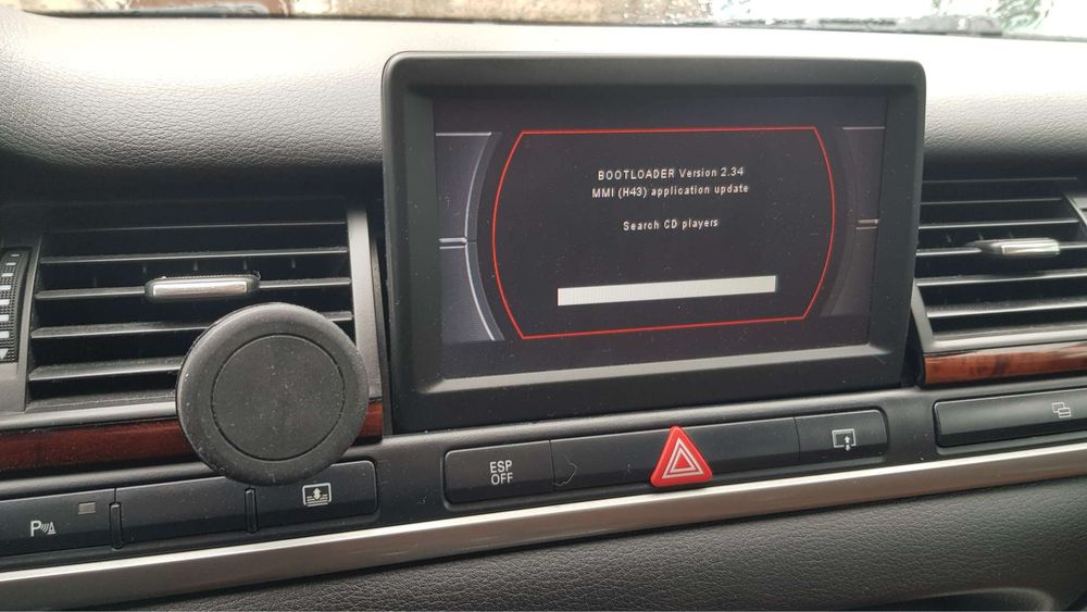 Naprawa BootLoader, oprogramowania w Audi MMI 2G High Polskie Menu