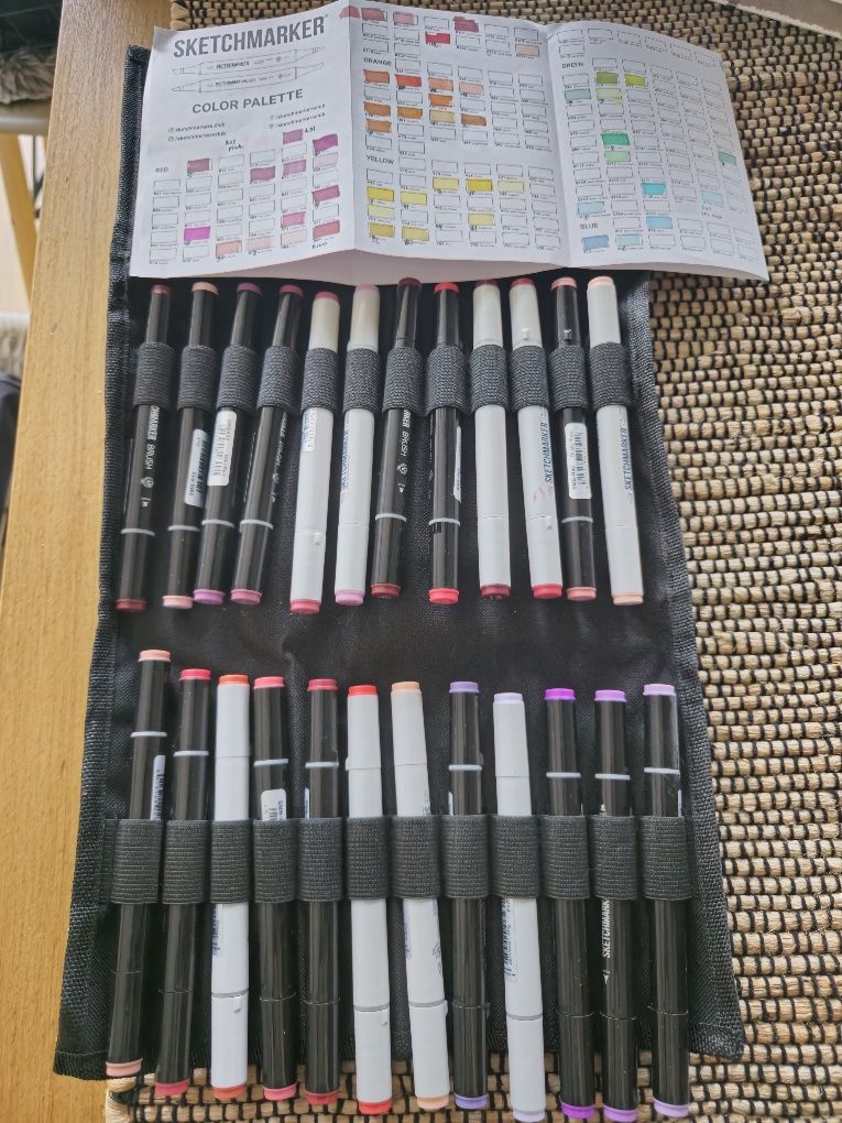 Маркери SketchMarker, професійні спиртові для ілюстрацій