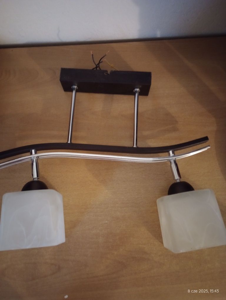 Sprzedam w zestawie lampę stojącą i wiszącą