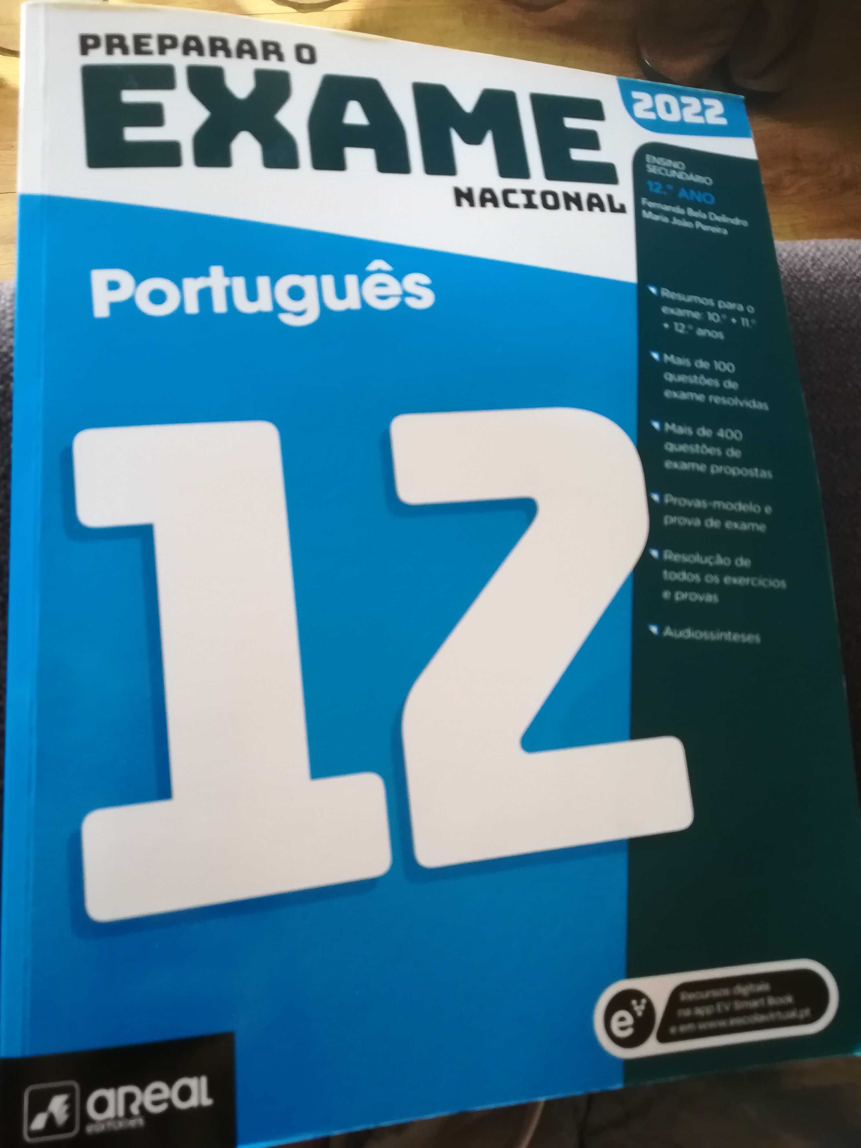 Livro de preparação para exame 12.° ano Português