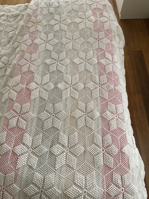 Colcha de Renda cama casal