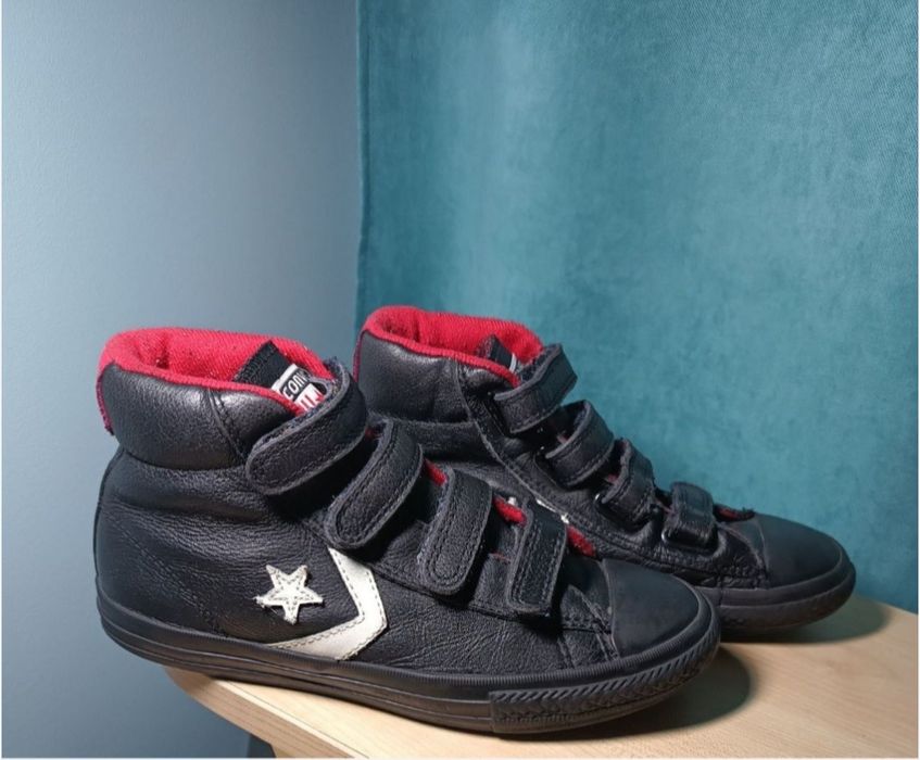 Шкіряні демісезонні кросівки, черевики Converse all star 36р