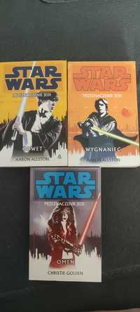 Star Wars Przeznaczenie Jedi Wygnaniec, Odwet A.Allston, Omen C.Golden
