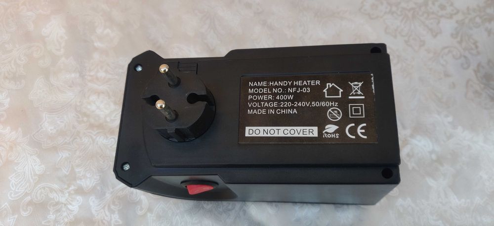 портативный обогреватель, тепловентилятор, мини дуйка, Heater 400w