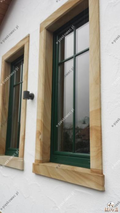 ~39~ PARAPET Z PIASKOWCA parapety podokiennik kamienny