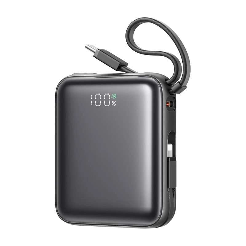 Mini PowerBank Joyroom JR-PBF27 22.5W z podwójnym kablem 10000mAh