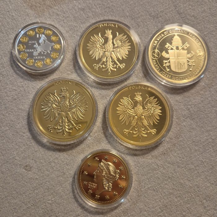 Zestaw 6 numizmatyków