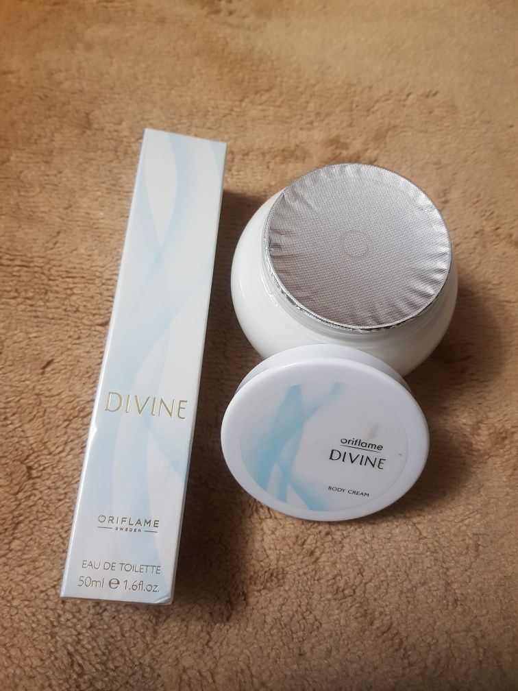 Zestaw Divine stara wersja woda i krem oriflame