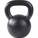 Kettlebelle Gorilla Sports 20 kg czarny Kettlebell Olympia NrC3