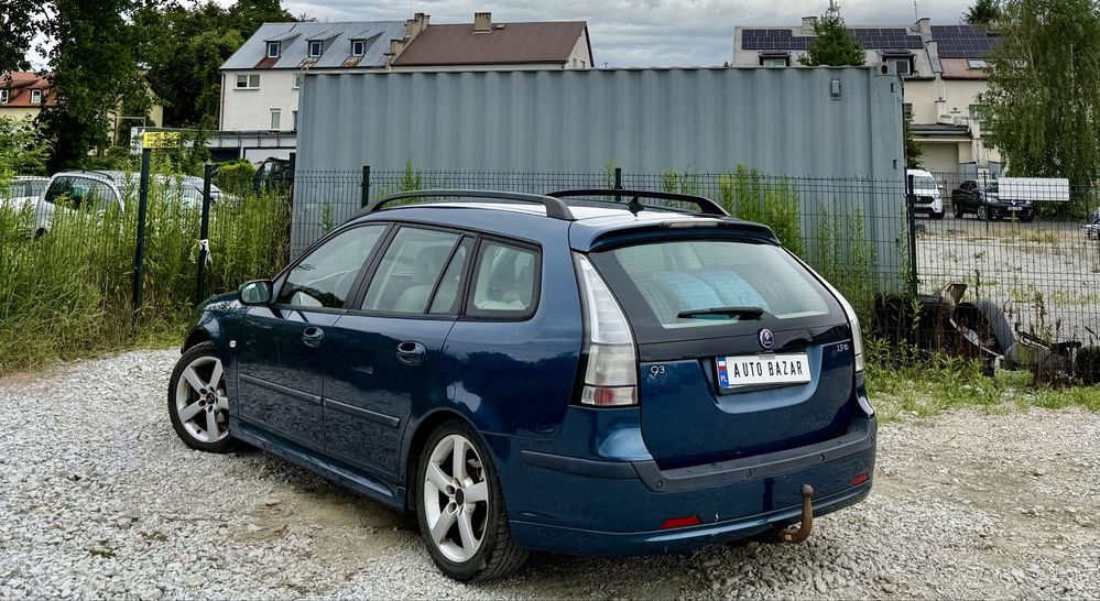 Saab 9-3 1.9 TiD * Klima * 2007 * Skóry * Hak * Alufelgi * Super Stan