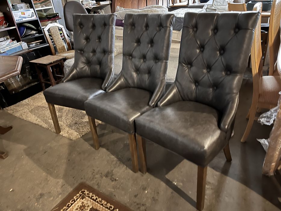 Fotele krzesła 6 sztuk - całość za 300 zł zestaw krzeseł