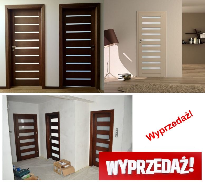 UWAGA tanio drzwi pokojowe wewnętrze  MODUŁOWE ramowe od 380 zł !