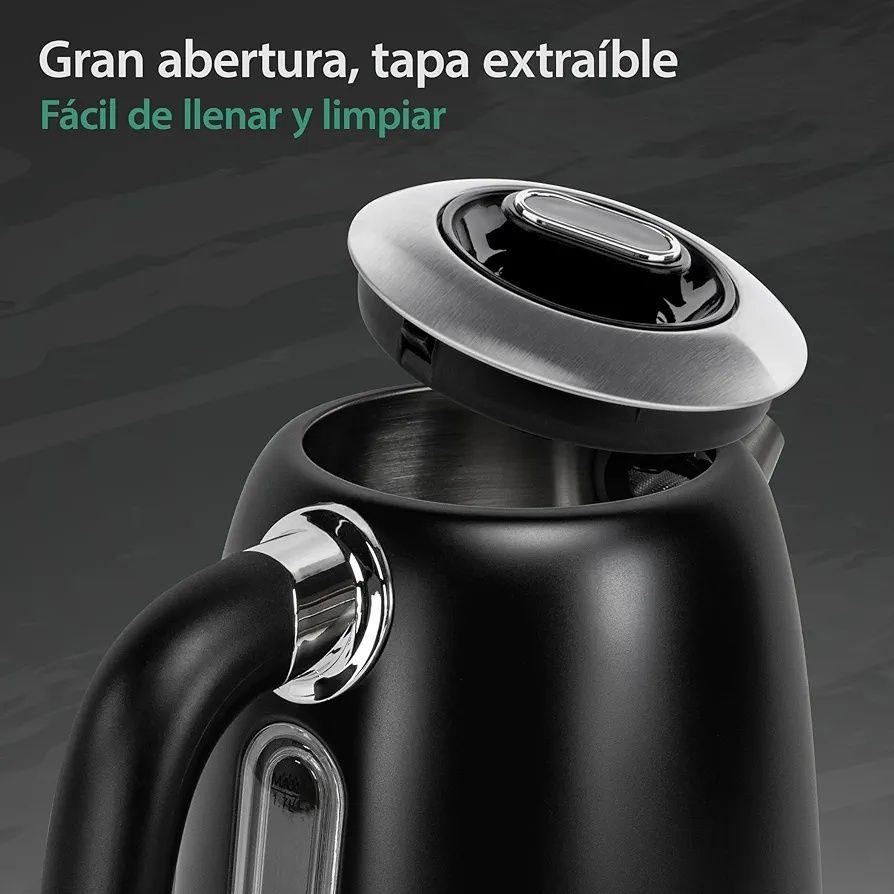 Czajnik Elektryczny Impolio Ustawieniem Temperatury 1,7L 2200W