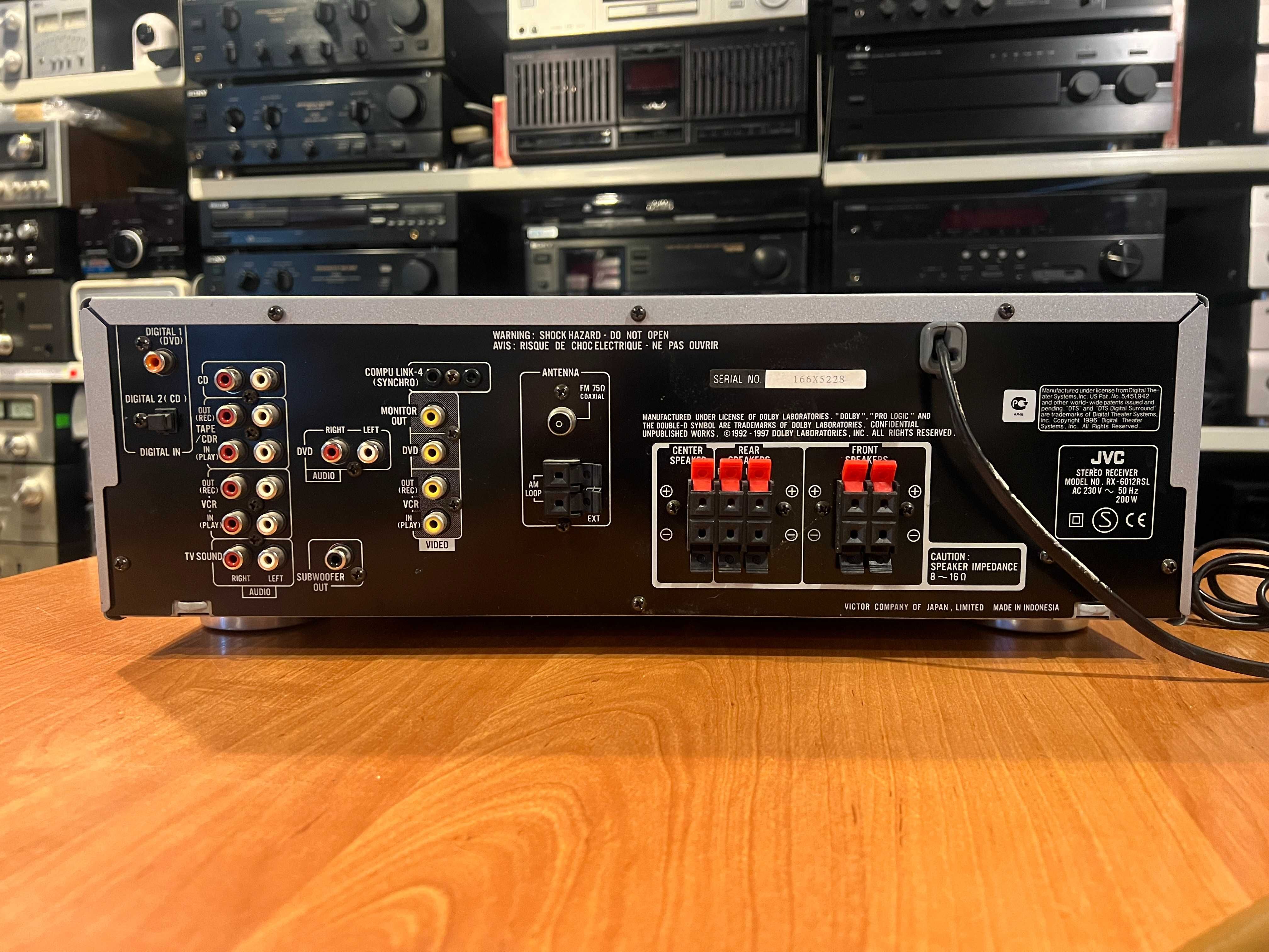 Amplituner JVC RX-6012R Audio Room
